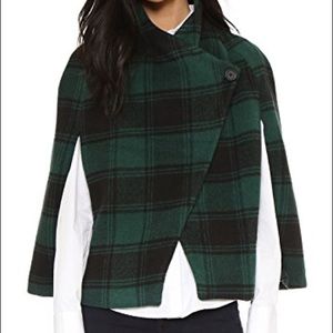 Jack by BB Dakota Seneca Plaid Moto Cape,  S